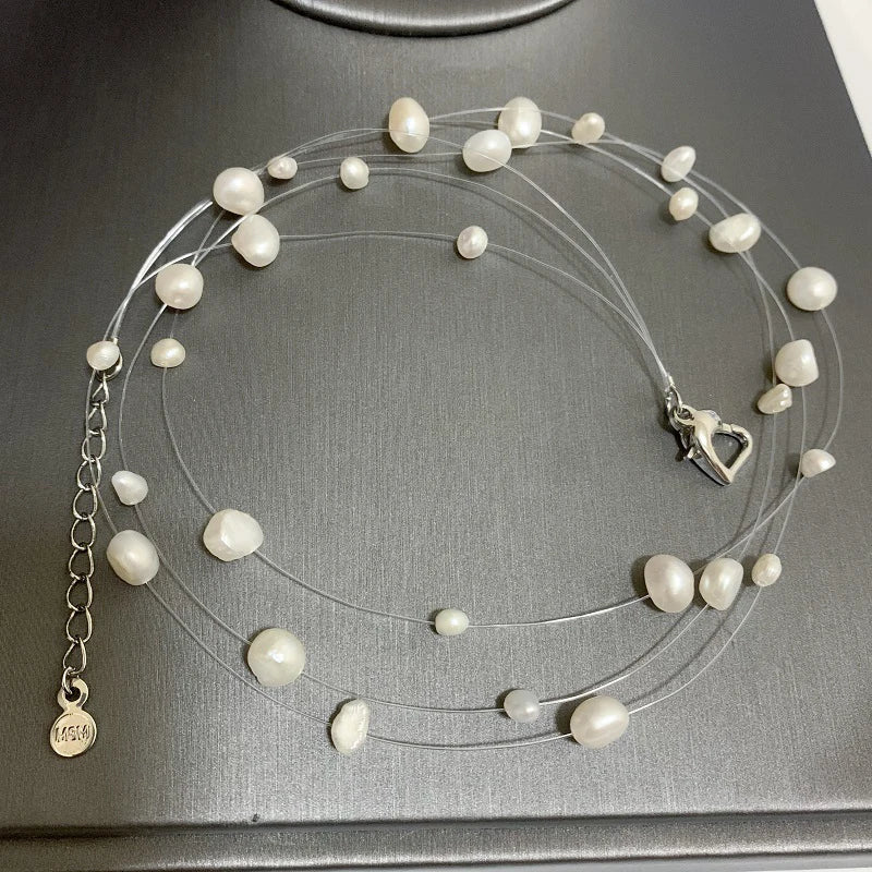 Baroque Pearl Necklace for Women