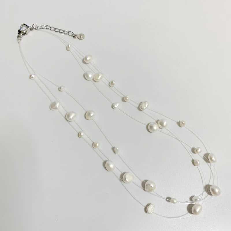 Baroque Pearl Necklace for Women